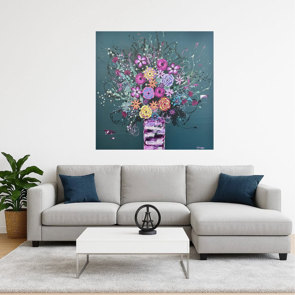 Jo Mulligan Art - Original ‘Serendipity’ Canvas