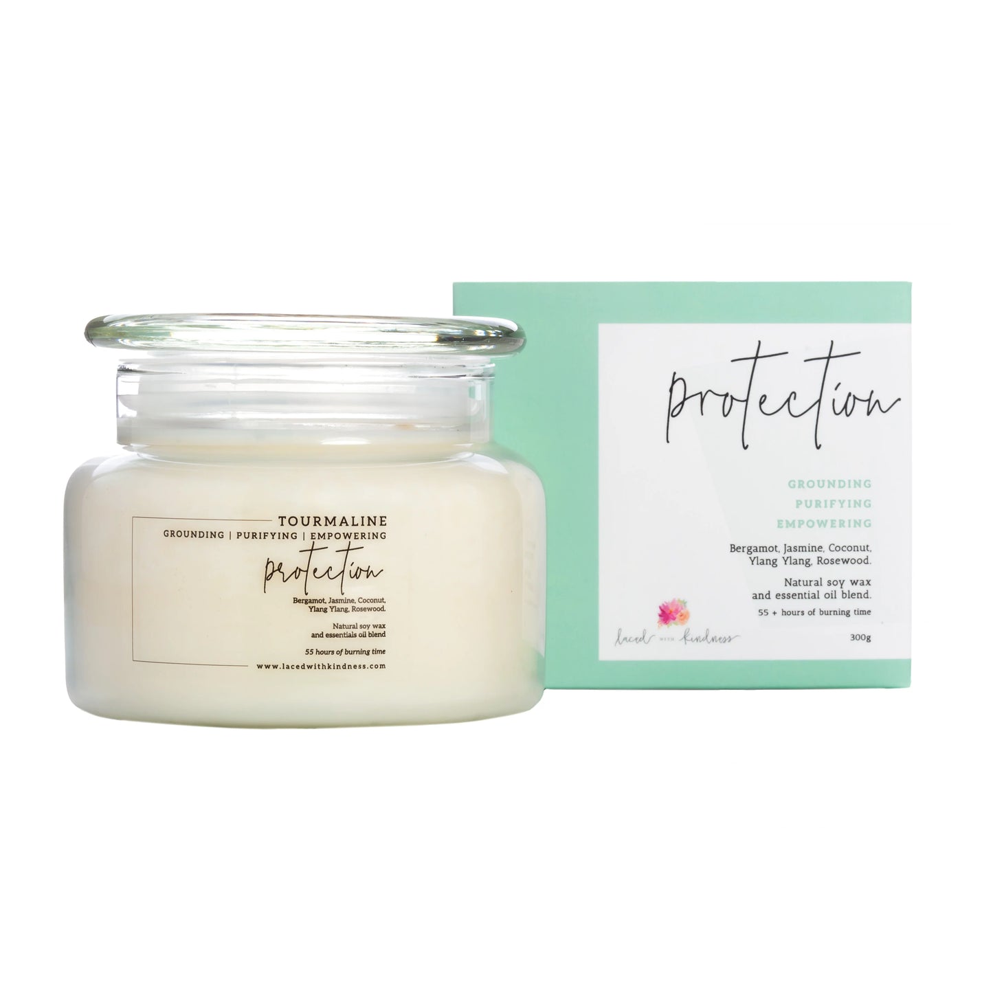 Laced with Kindness - Protection Candle 300g