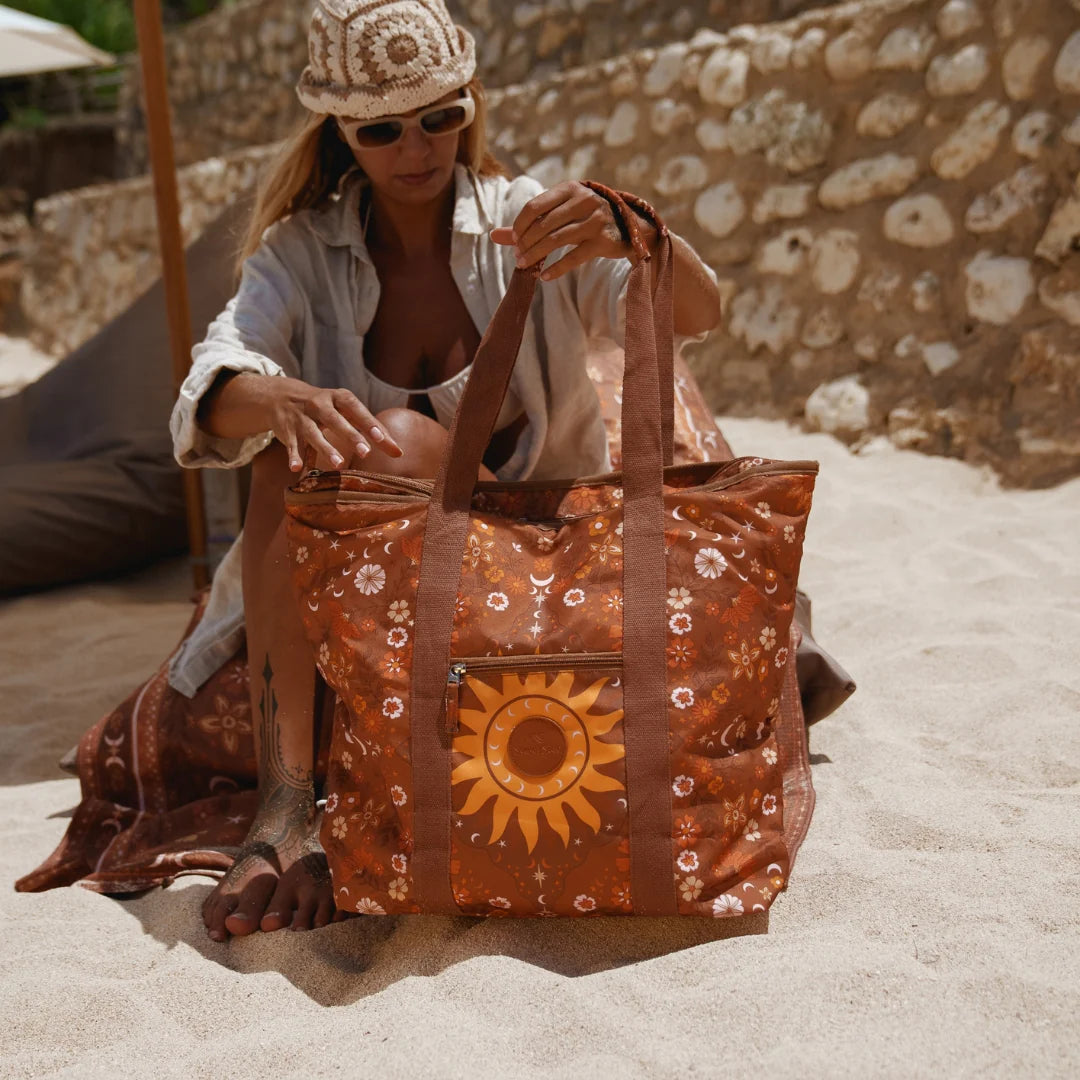 Somerside - Beach Bag ‘Boho Sun Brown’