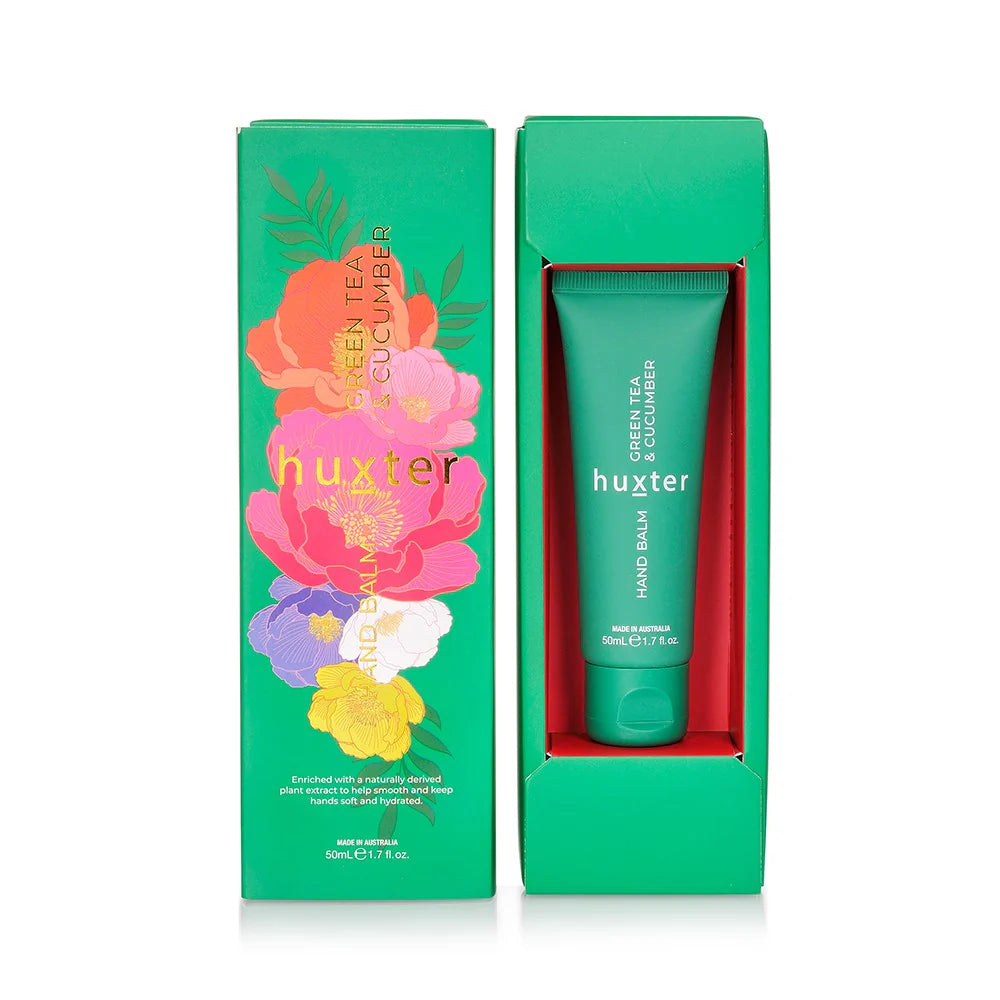 Huxter - Hand Balm Gift Box 50ml ‘Green Tea & Cucumber’