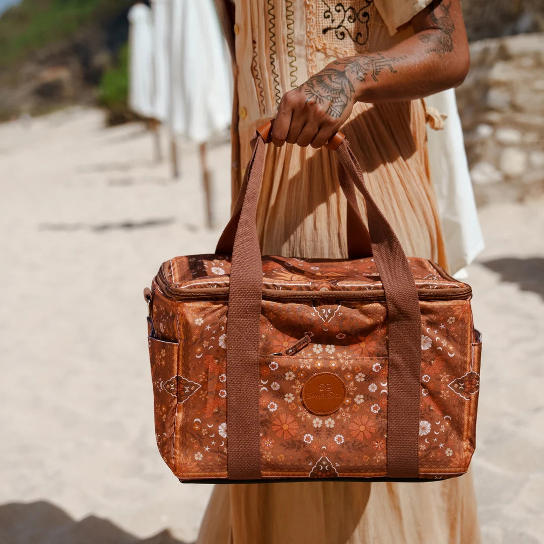 Somerside - Boho Sun Brown Cooler Bag