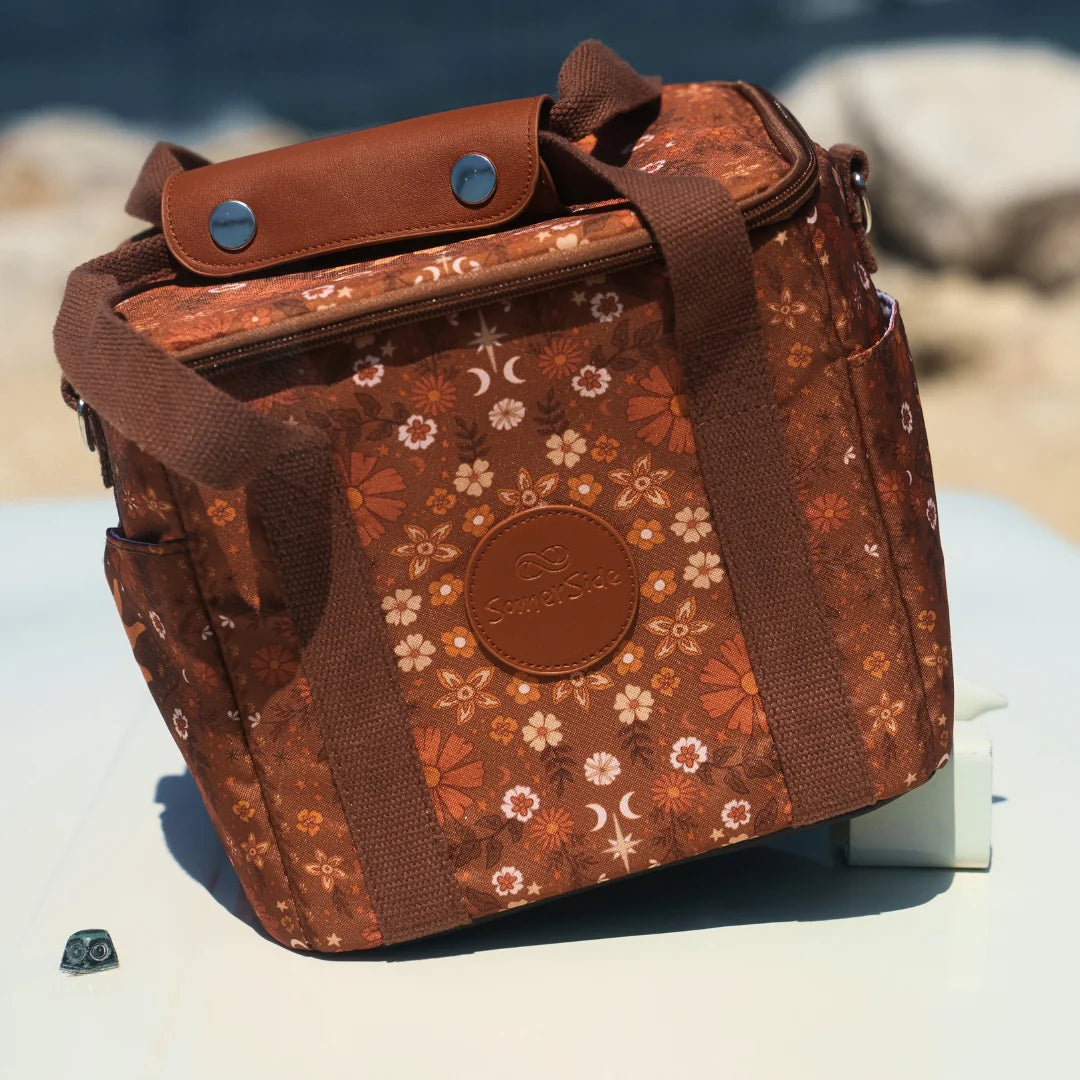 Somerside - Boho Sun Brown Mini Cooler Bag
