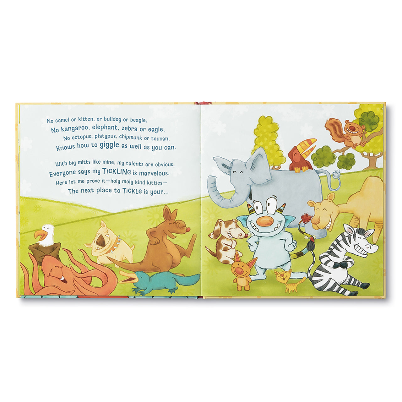 Compendium - Tickle Monster Hardcover Book