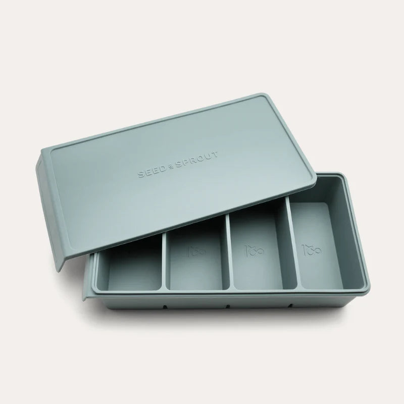 Seed & Sprout - 4 Portion Silicone Freezer Mould ‘Eucalyptus’