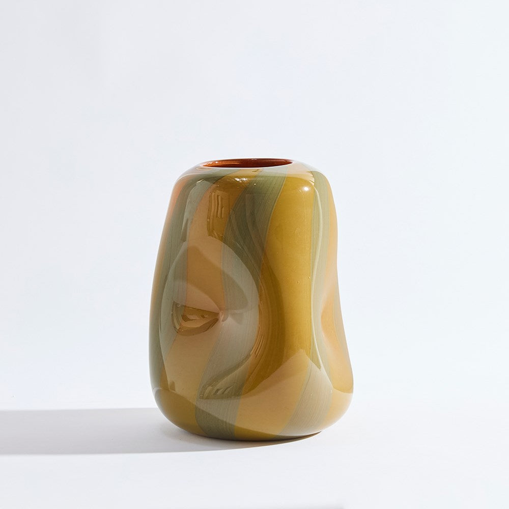 Ben David - Large Candy Vase ‘Khaki’