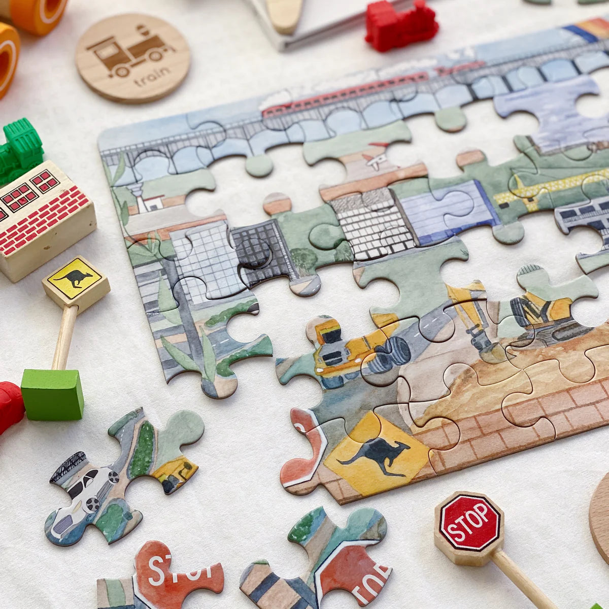 Adored Illustrations - The Incredible Puzzle