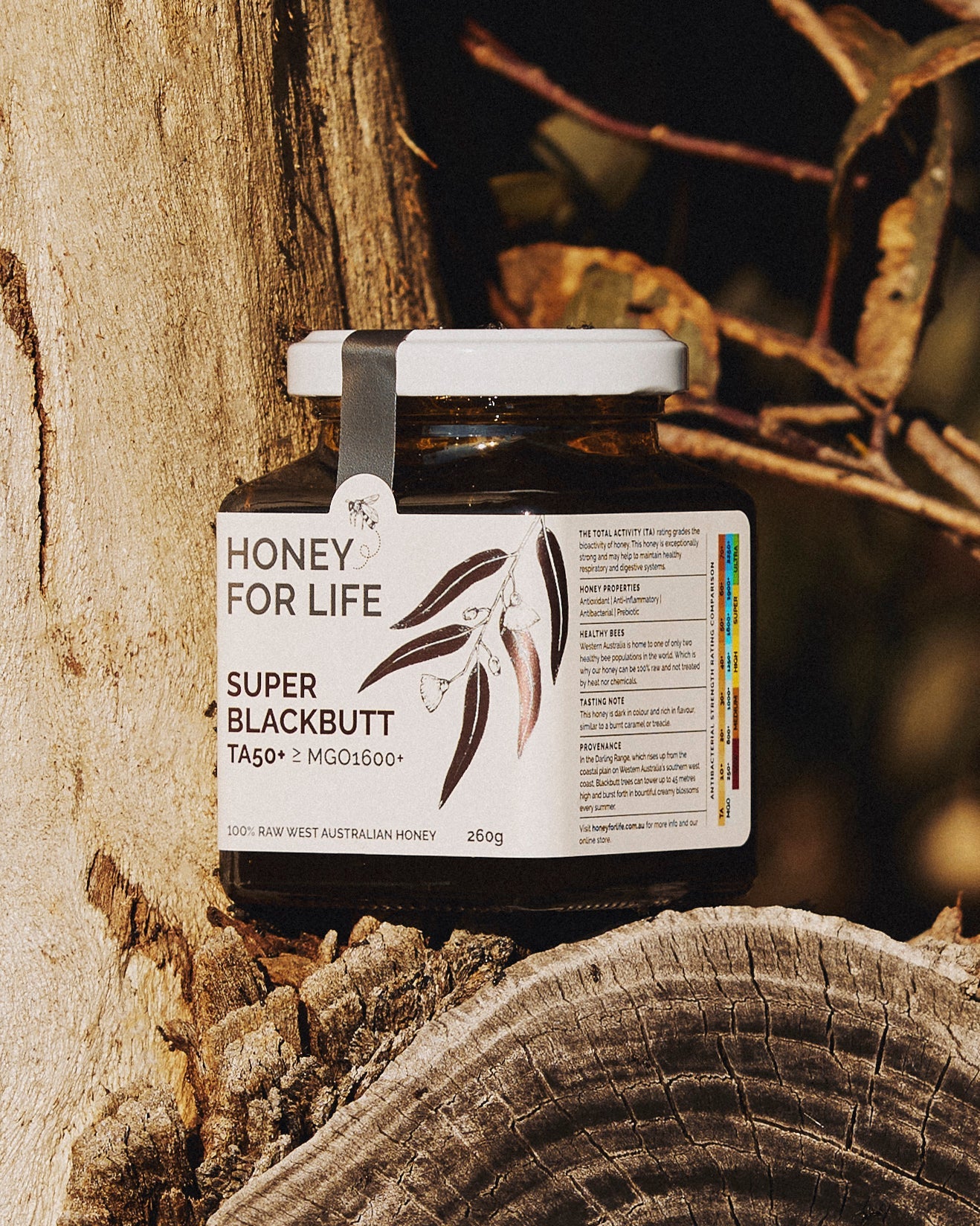 Honey For Life - Super Blackbutt TA50+ 260g