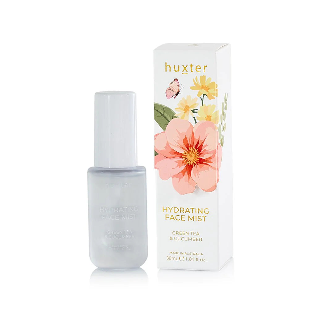 Huxter - Hydrating Face Mist Boxed ‘Green Tea & Cucumber’ 30ml