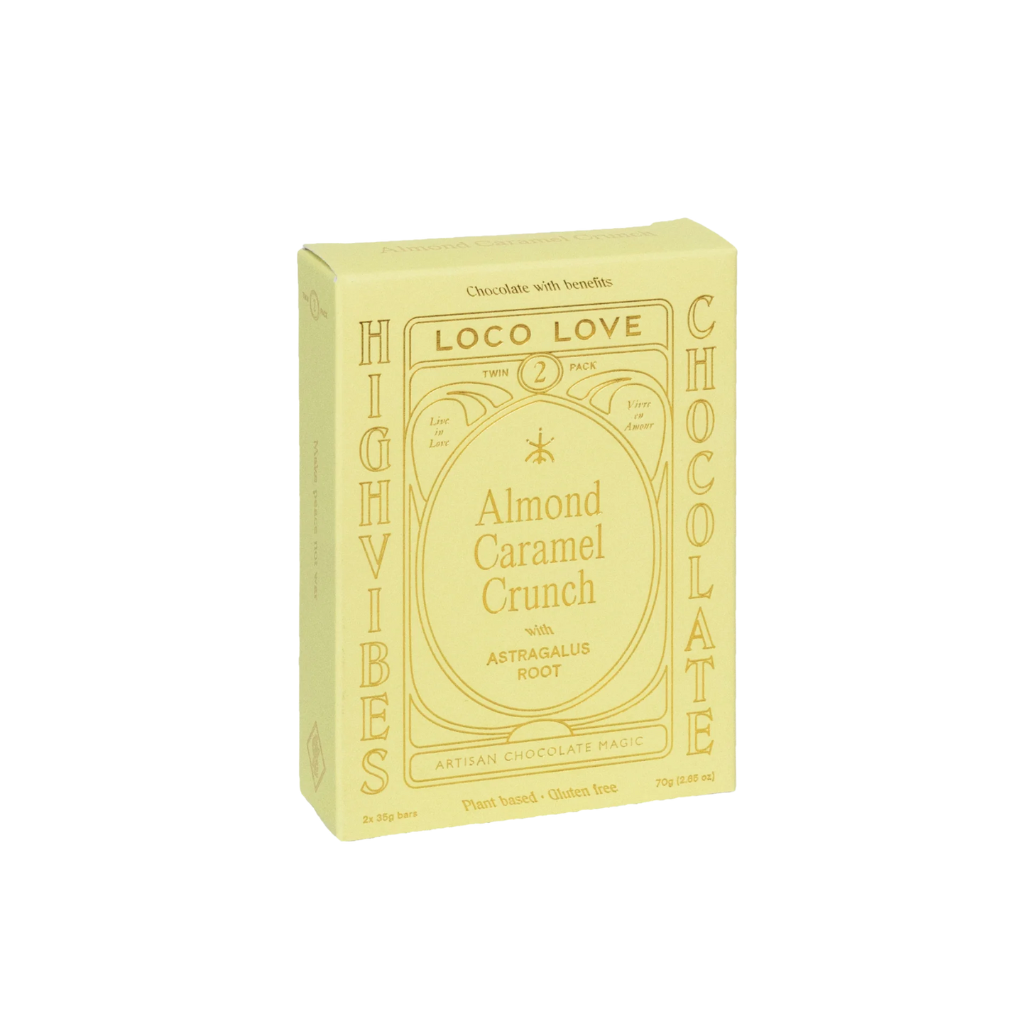 Loco Love - Almond Caramel Crunch Twin Pack 35g x2