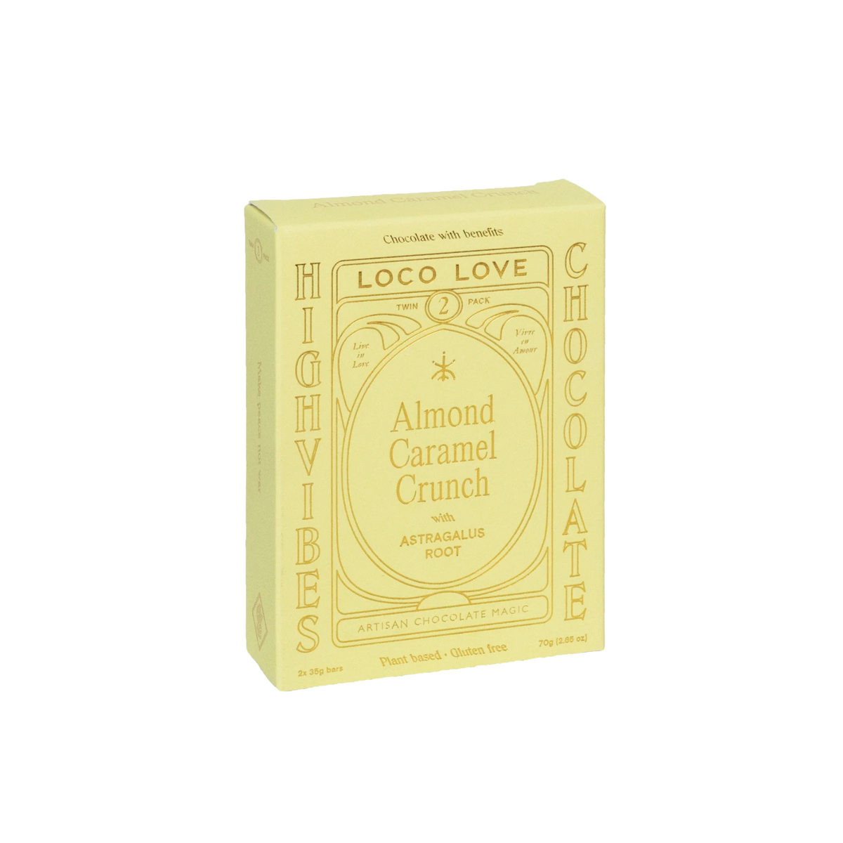 Loco Love - Almond Caramel Crunch Twin Pack 35g x2
