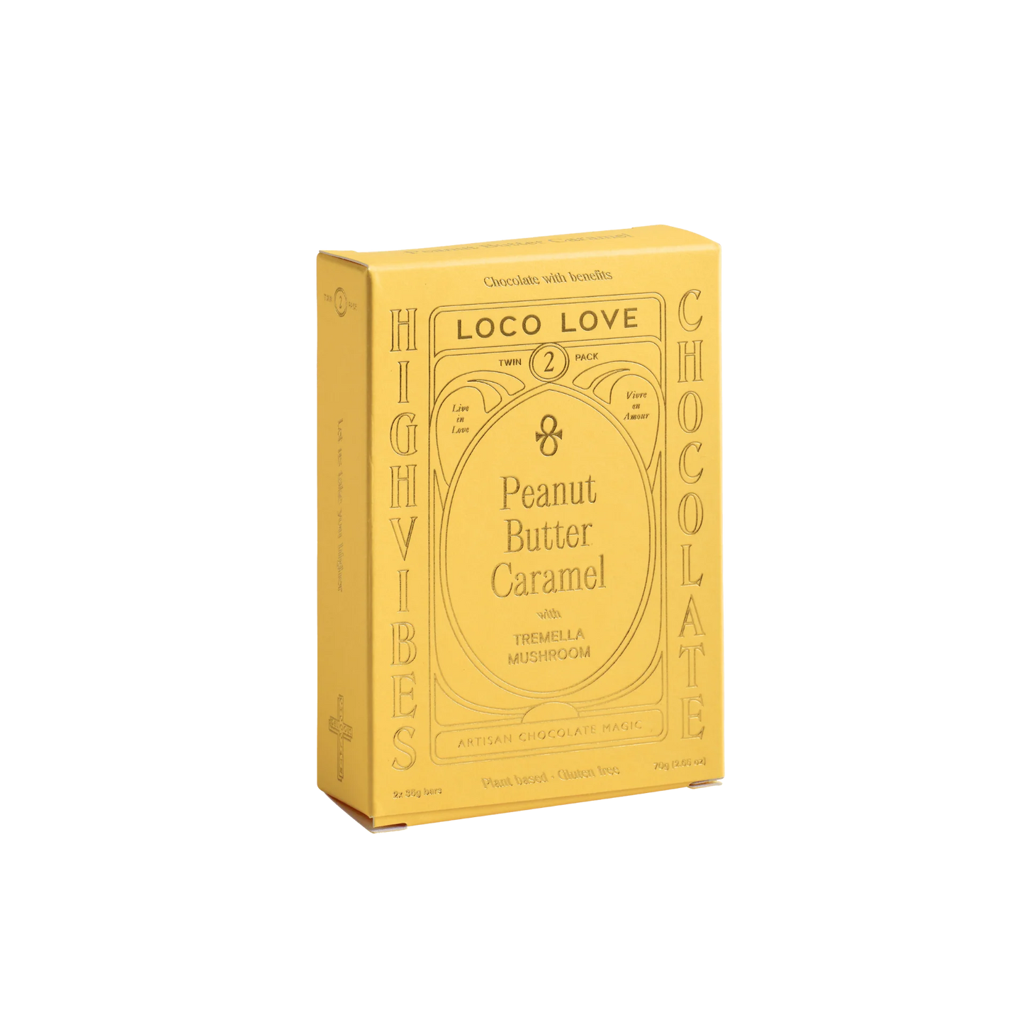Loco Love - Peanut Butter Caramel Twin Pack 35g x2