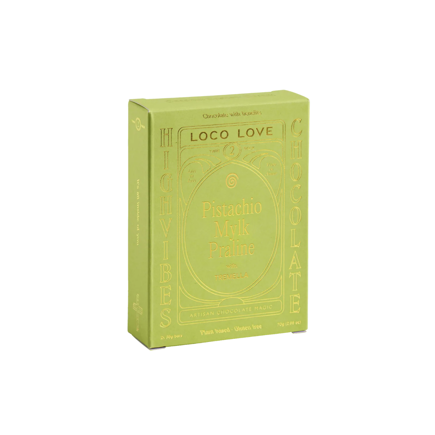 Loco Love - Pistachio Mylk Praline Twin Pack 35g x2