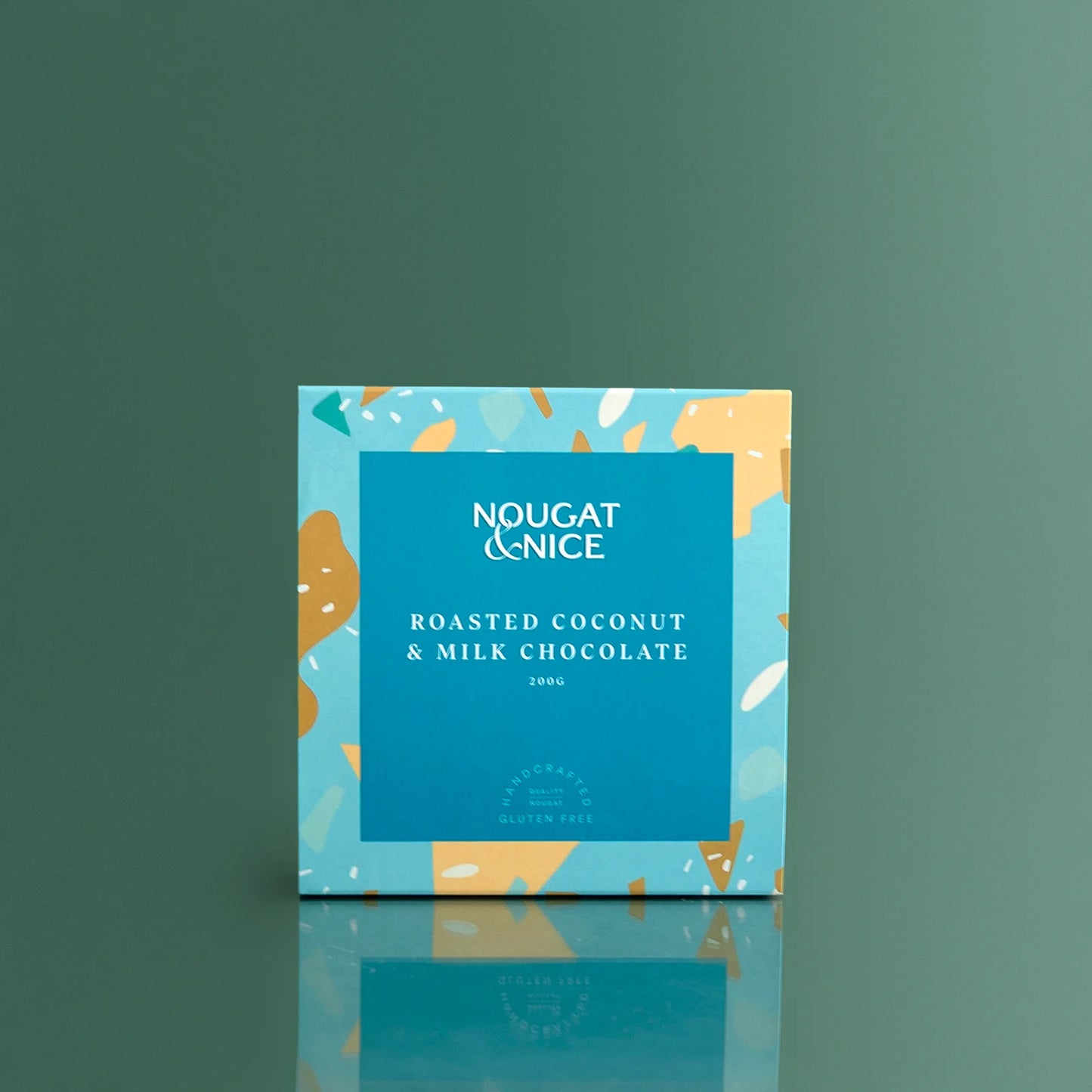 Nougat & Nice - Roasted Coconut and Milk Chocolate Box 200g