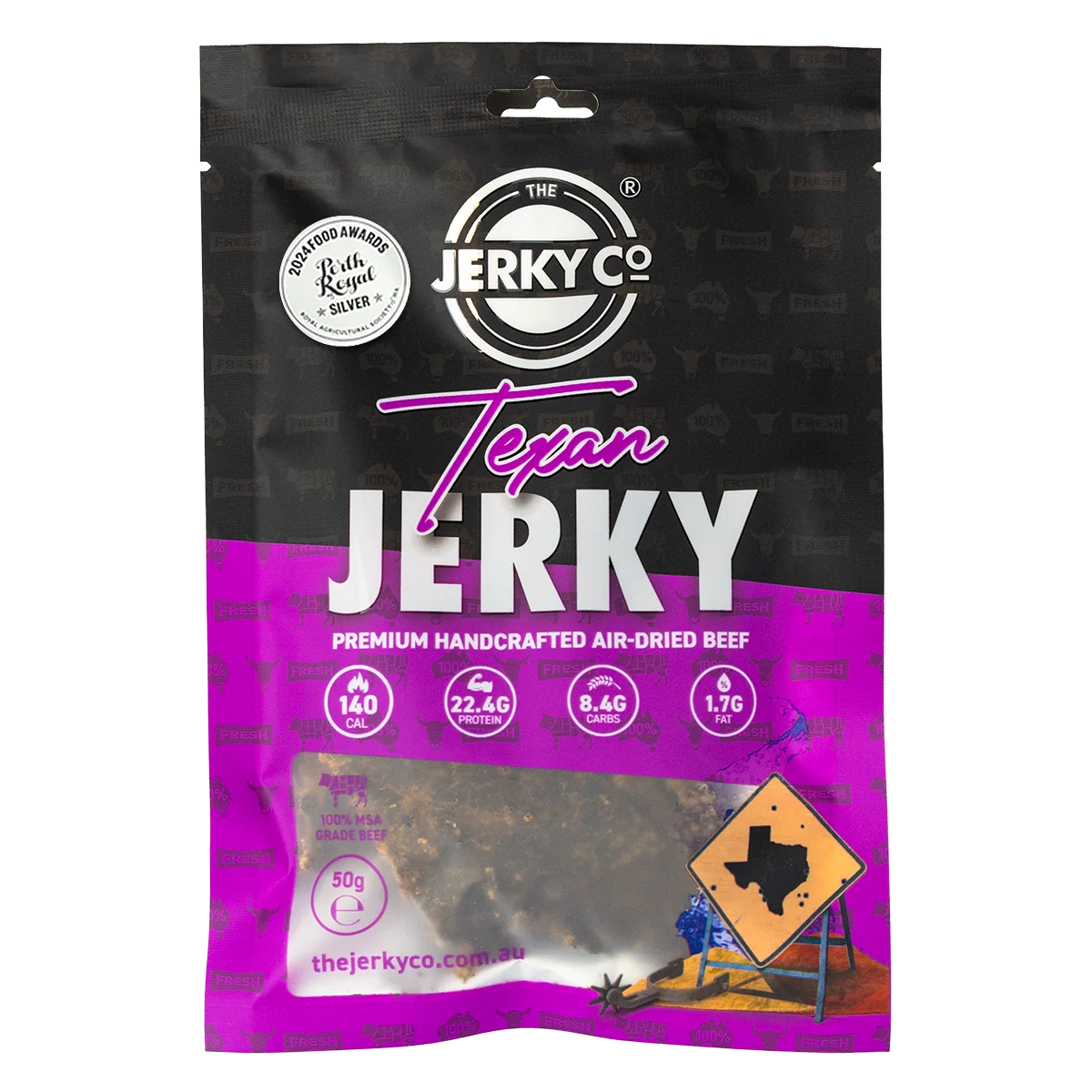 The Jerky Co - Texan Jerky 50g
