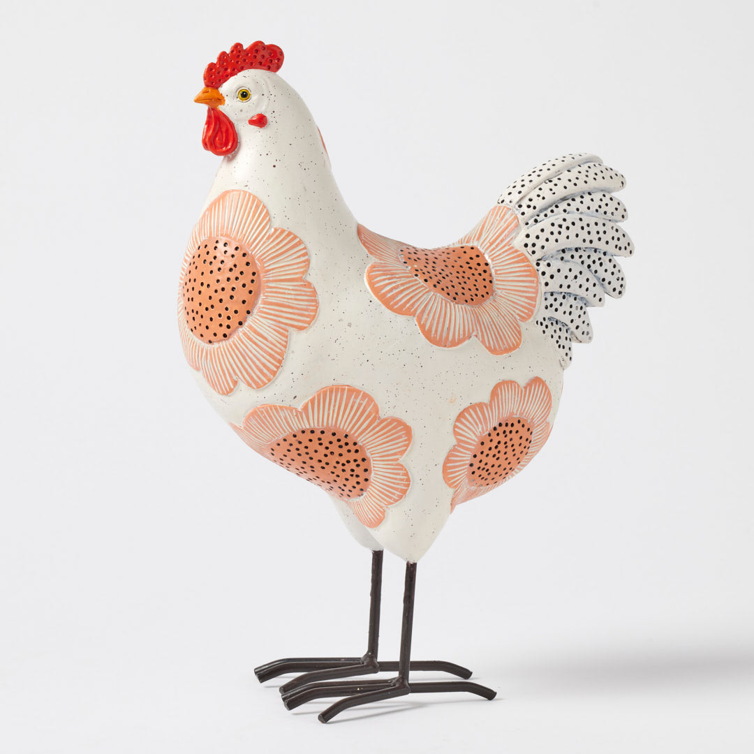 Pilbeam Living - Miss Fetherington Chicken Sculpture