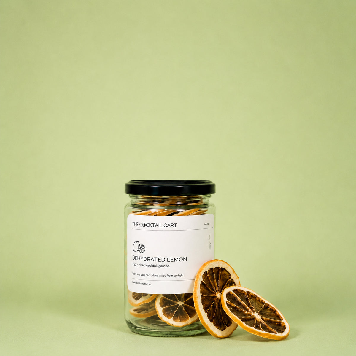 The Cocktail Cart - Dehydrated Lemon