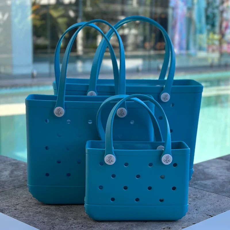 Sandi Toes - EVA Silicone Bag ‘Aqua Marine’