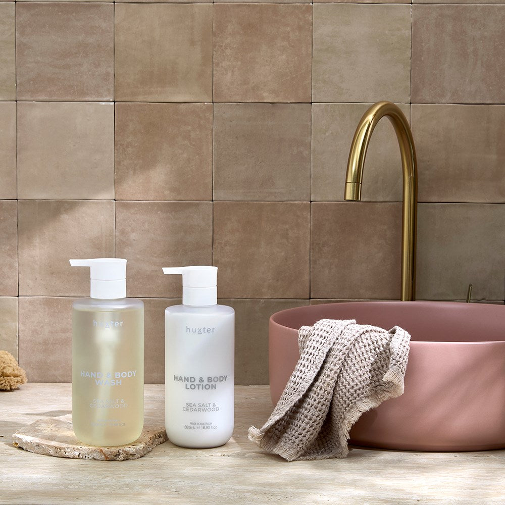 Huxter - Hand & Body Wash 500ml ‘Sea Salt & Cedarwood’