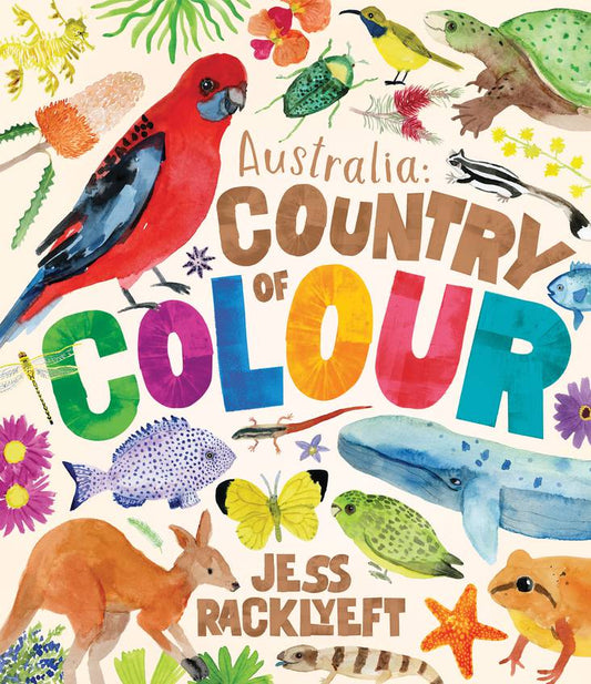 Australia: Country of Colour - Jess Racklyeft (Hardcover Book)