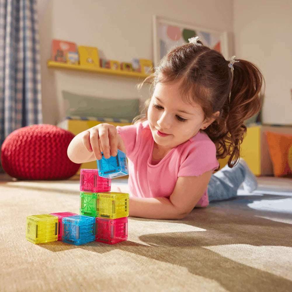 Magna-Tiles - MicroMAGS Cubes Magnetic Set 9 Piece Set