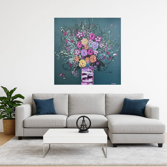 Jo Mulligan Art - Original ‘Serendipity’ Canvas