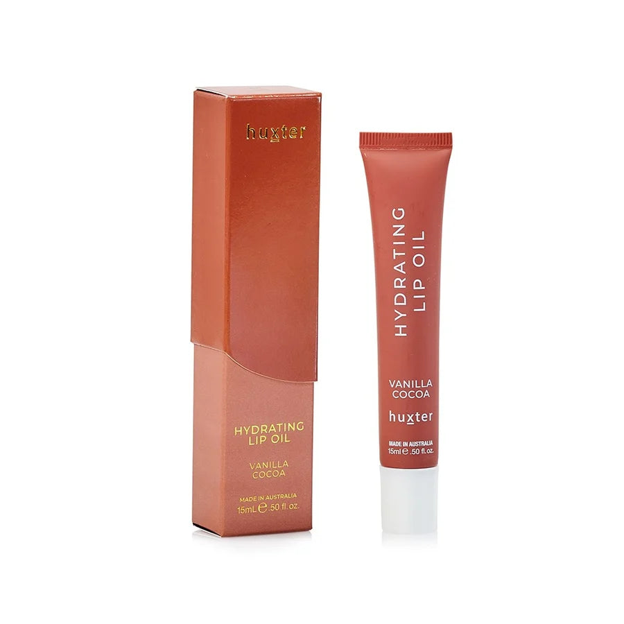 Huxter - Hydrating Lip Oil 15ml ‘Vanilla Cocoa’