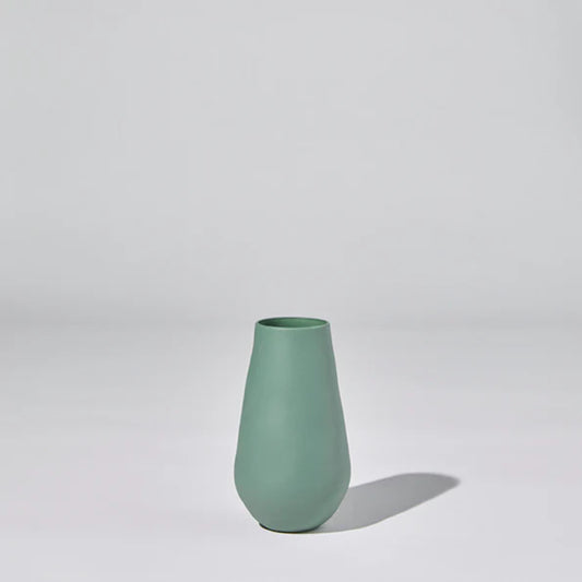 Marmoset Found - Medium Teardrop Vase ‘Moss’