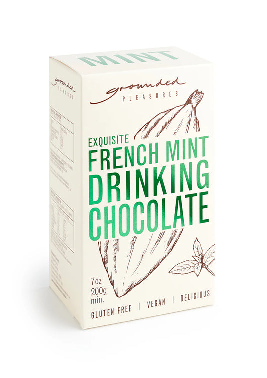 Grounded Pleasures - French Mint Drinking Chocolate 200g