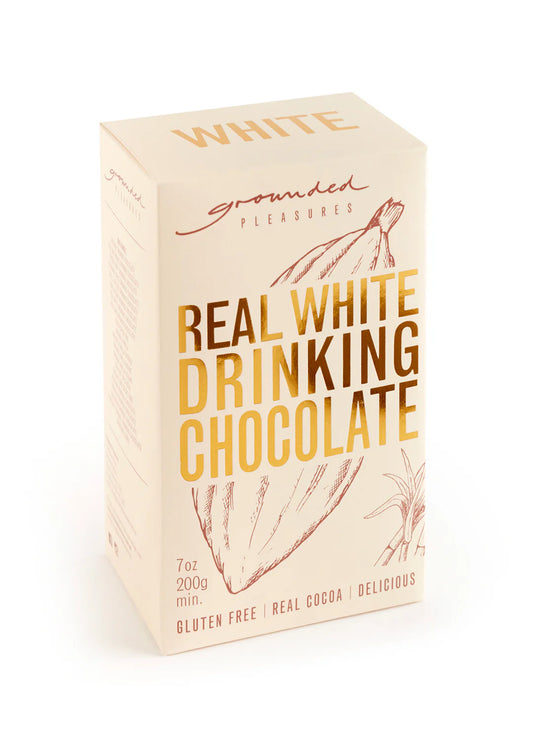 Grounded Pleasures - Real White Drinking Chocolate 200g
