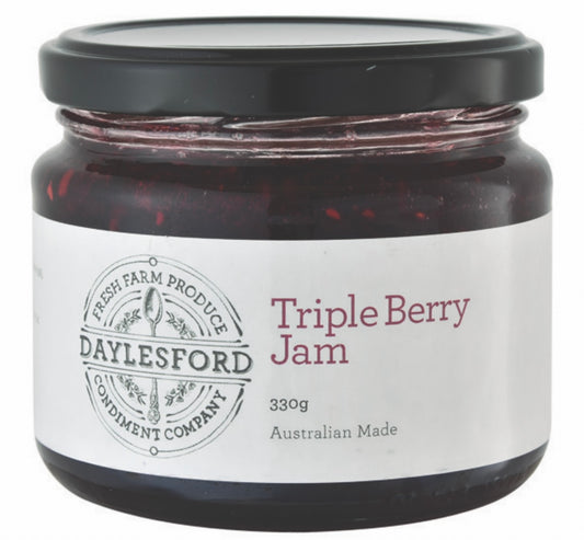 Daylesford Condiment Company - Triple Berry Jam 330g