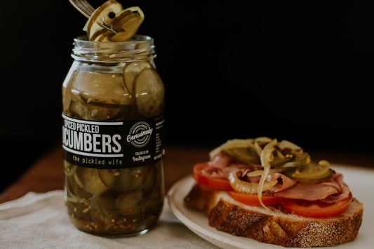 The Pickled Wife - Spiced Pickled Cucumbers 500g