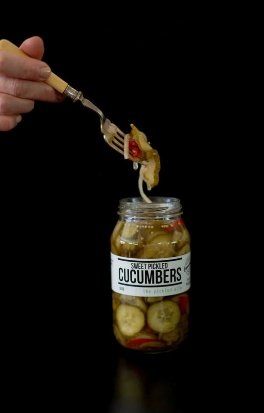 The Pickled Wife - Sweet Pickled Cucumbers 500g