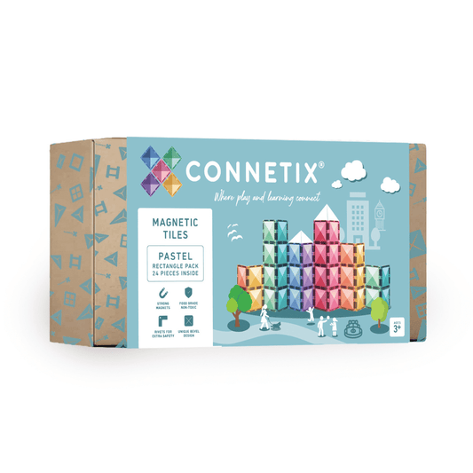 Connetix - Pastel Rectangle Pack 24 Piece