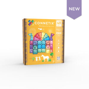 Connetix - Glitter Castle Pack 48 Piece