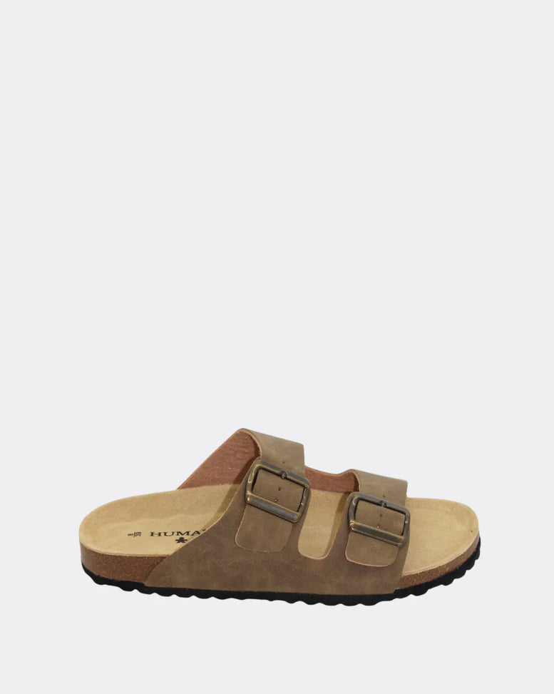 Human - Ibiza Slides ‘Taupe’