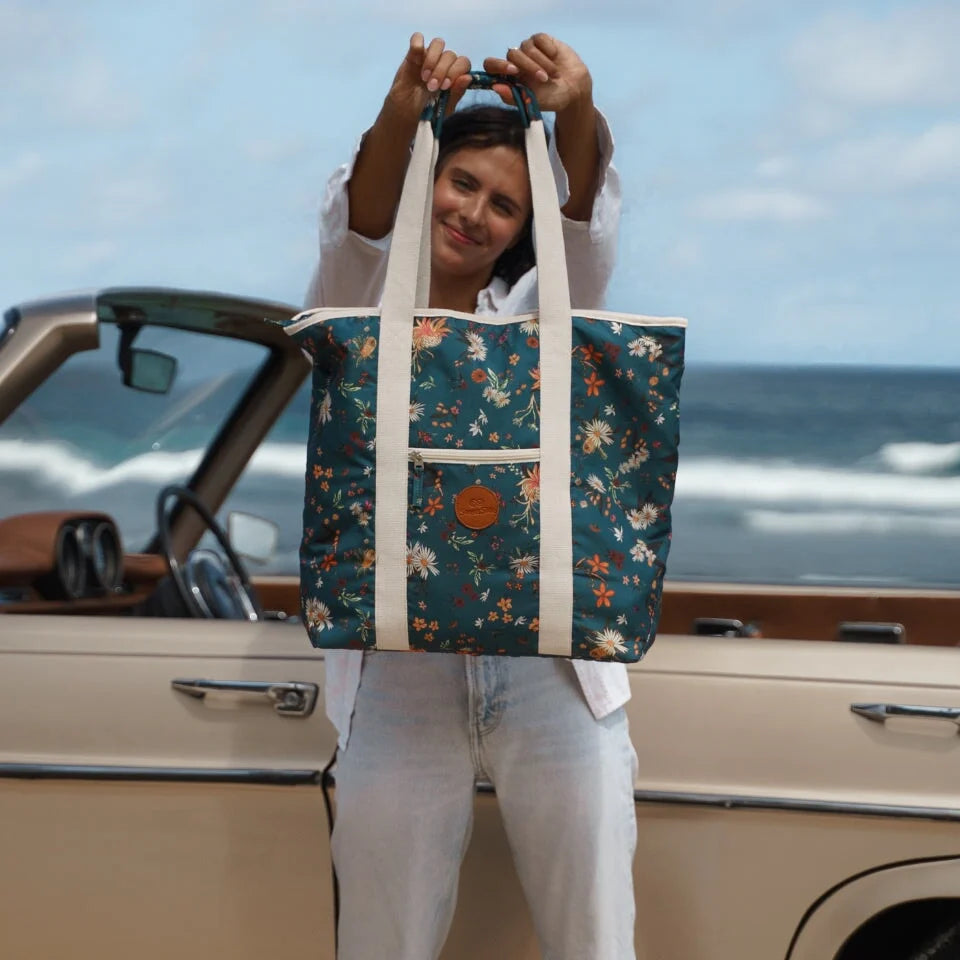 Somerside - Beach Bag ‘Native Botanical’