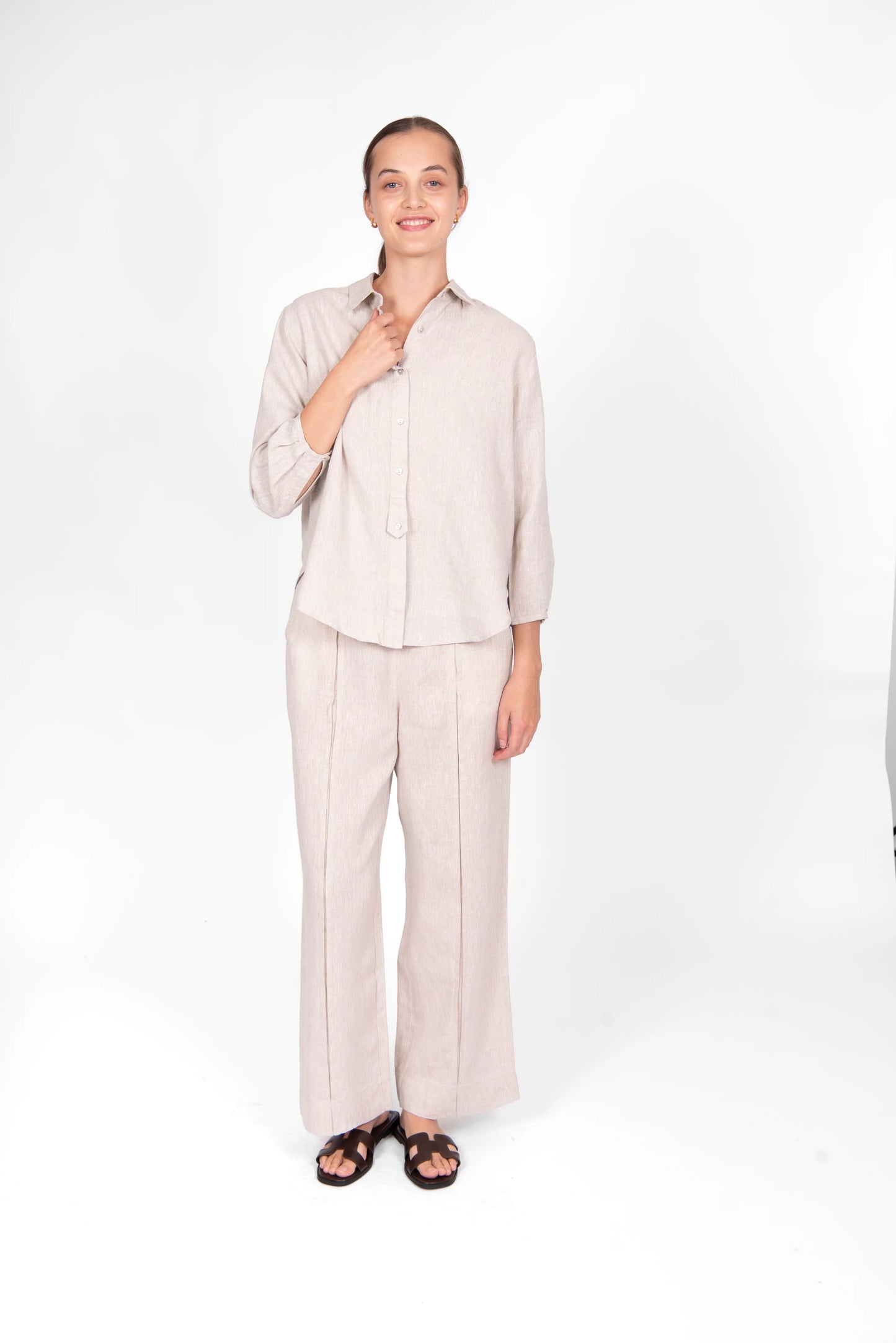 Bridge & Lord - Linen Shirt ‘Natural’