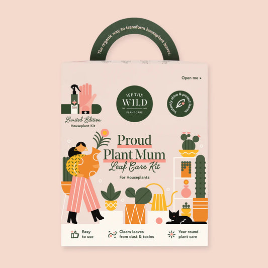 We the Wild - Proud Plant Mum Leaf Care Kit
