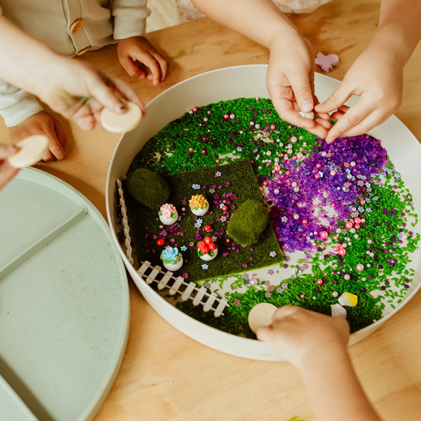 Jellystone Designs - Fairy Garden Sensory Tray Play Kit