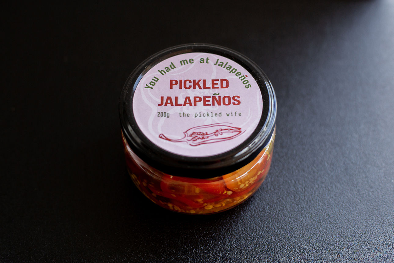 The Pickled Wife - Pickled Jalapeños 200g