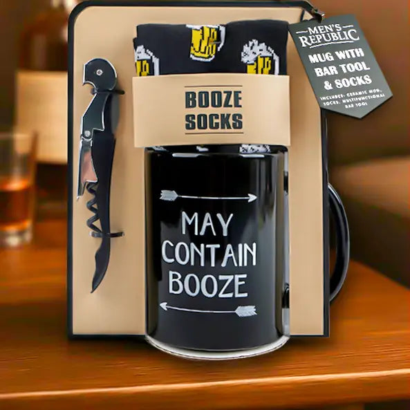 Men’s Republic - May Contain Booze Mug Set