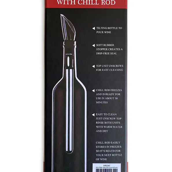 Men’s Republic - Wine Pourer with Chill Rod