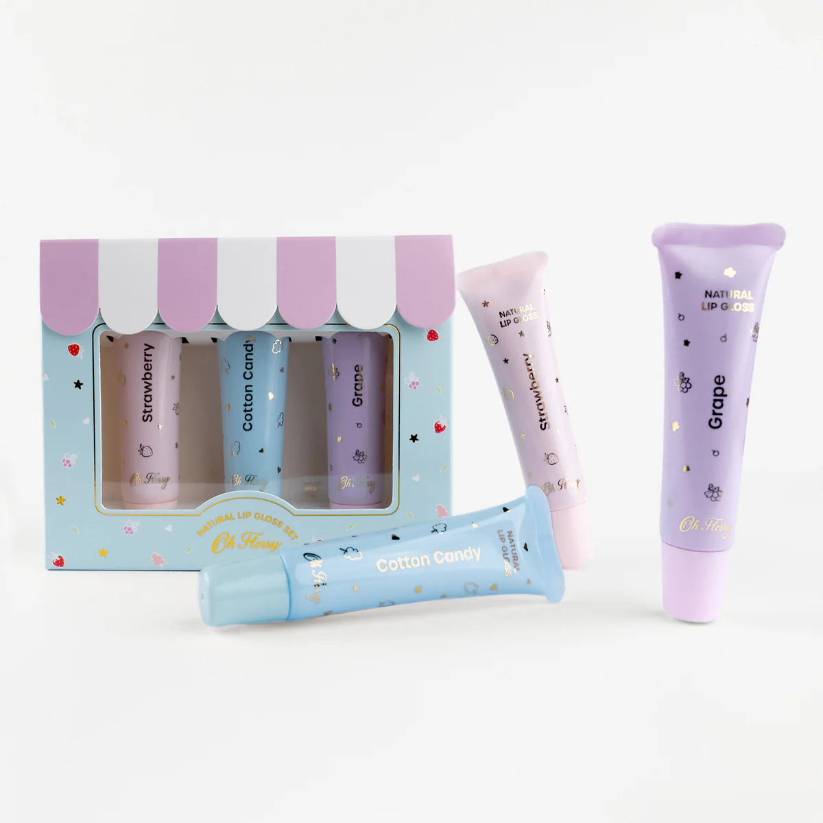 Oh Flossy - Natural Lip Gloss Set