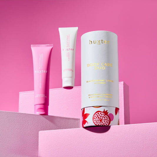 Huxter - Body Care Duo ‘Blackcurrent, Citrus & Amber’