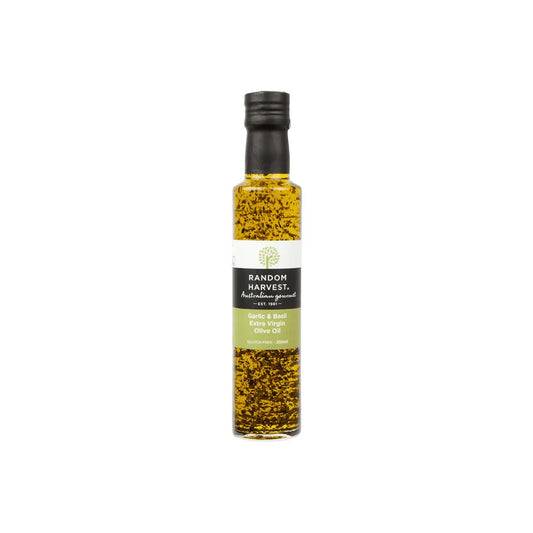 Random Harvest - Garlic & Basil Olive Oil 250ml