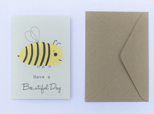 Rondelle Designs - Greeting Card Have a Bee…utiful Day