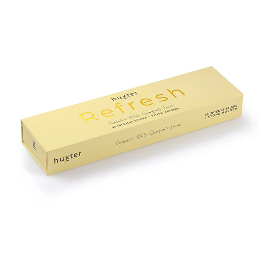 Huxter - Incense Sticks Gift Box ‘Pale Yellow - Refresh’
