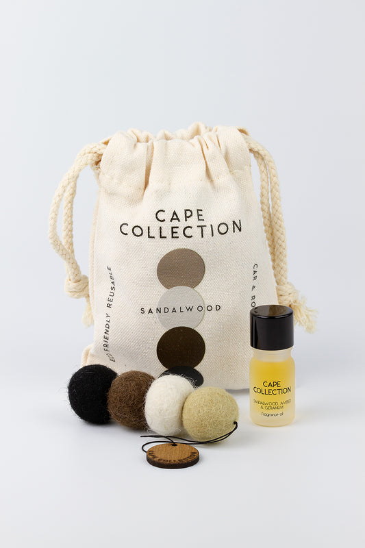 Cape Collection - Sandalwood, Amber & Geranium Car & Room Freshener