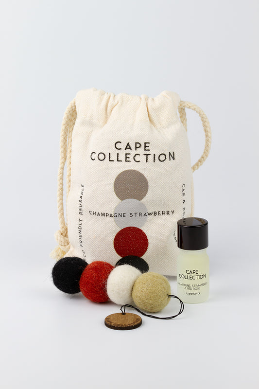 Cape Collection - Champagne, Strawberry & Red Rose Car & Room Freshener