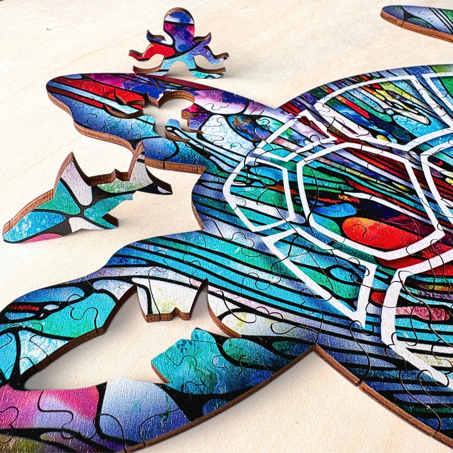 Twigg Puzzles - ‘Mooloolaba Turtle’ 148 Piece Puzzle